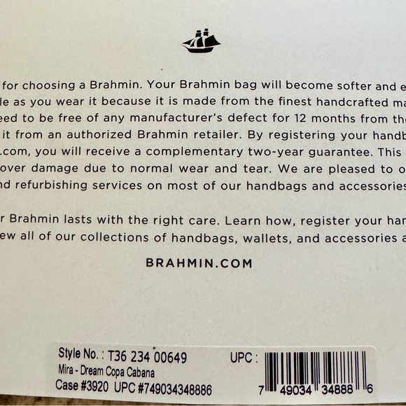 Brahmin Mira Dream Copa Cabana Market Tote - Picture 2 of 3